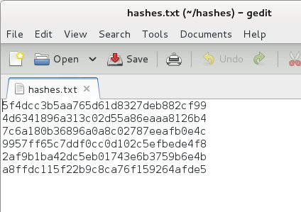 Password hash cracking
